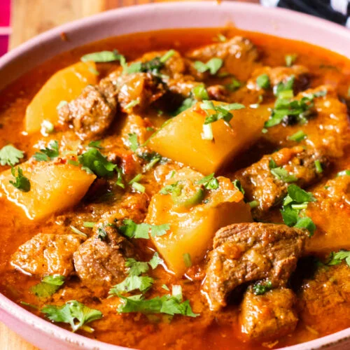 Beef Aloo