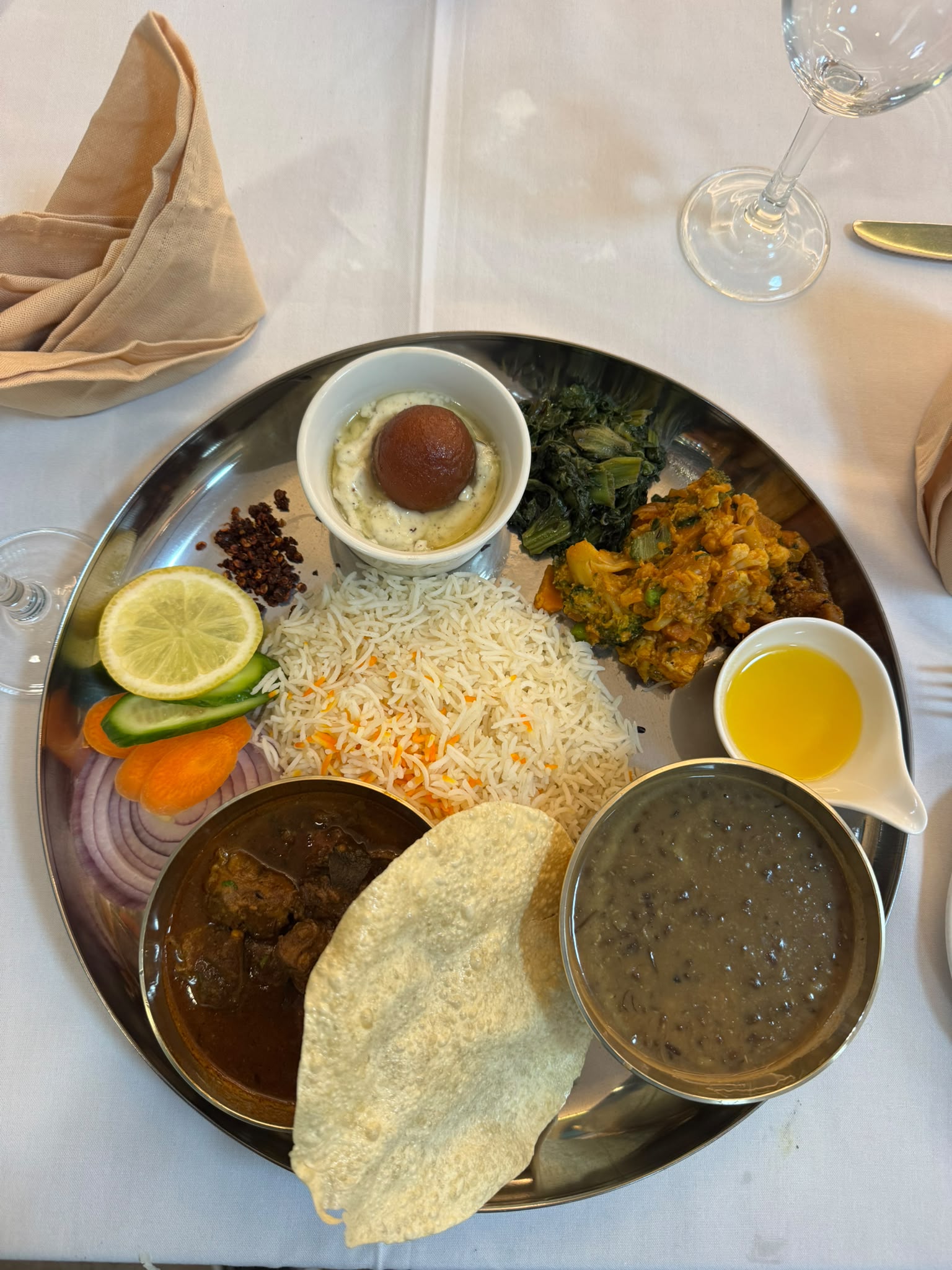 The Royal Himalayan Thakali Thali